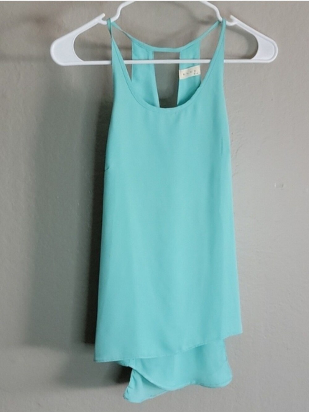 BLVD Light Weight Mint Blouse